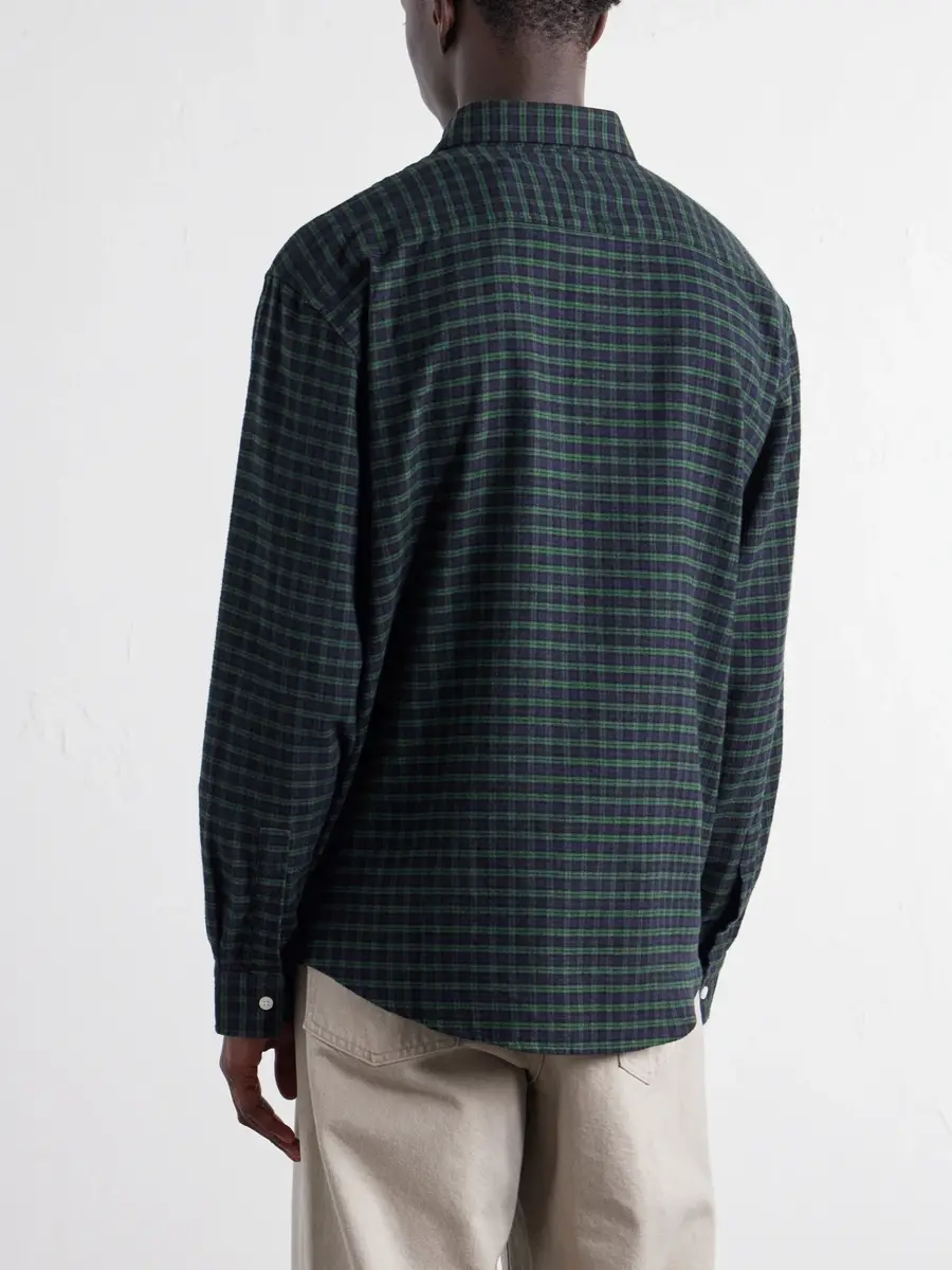 NN07 Deon 5465 Checked Organic Cotton-Flannel Shirt - Men | Thumbnail 4