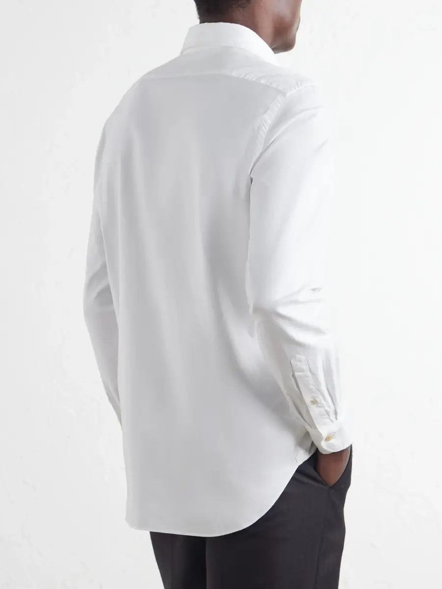 Boglioli Cotton Oxford Shirt - Men | Thumbnail 4 Boglioli Cotton Oxford Shirt - Men | Thumbnail 4