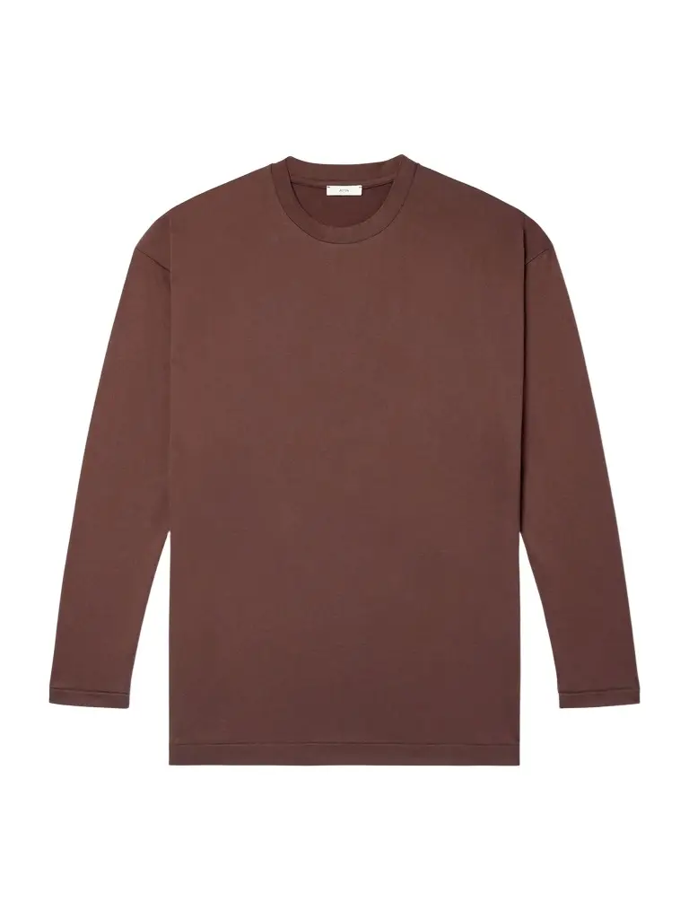 ATON Cotton-Jersey T-Shirt - Men