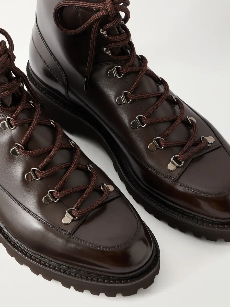 John Lobb Sommet Leather Hiking Boots - Men | Thumbnail 5 John Lobb Sommet Leather Hiking Boots - Men | Thumbnail 5
