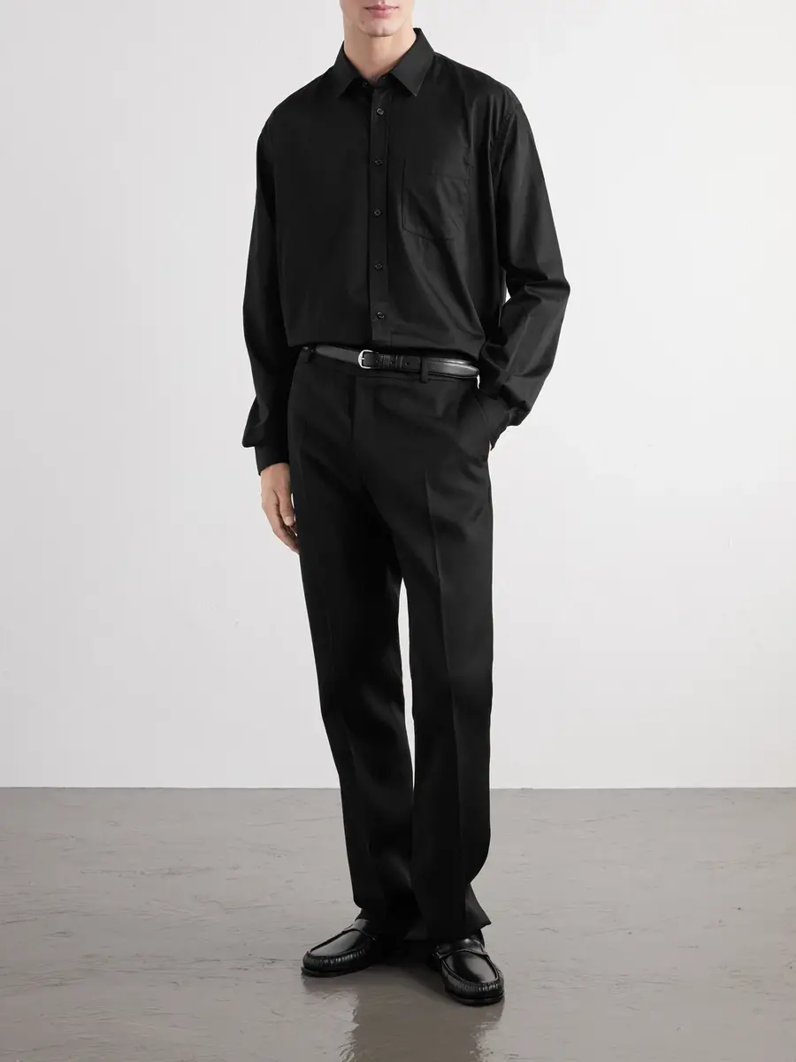 TOTEME Cotton-Poplin Shirt - Men | Thumbnail 2 TOTEME Cotton-Poplin Shirt - Men | Thumbnail 2