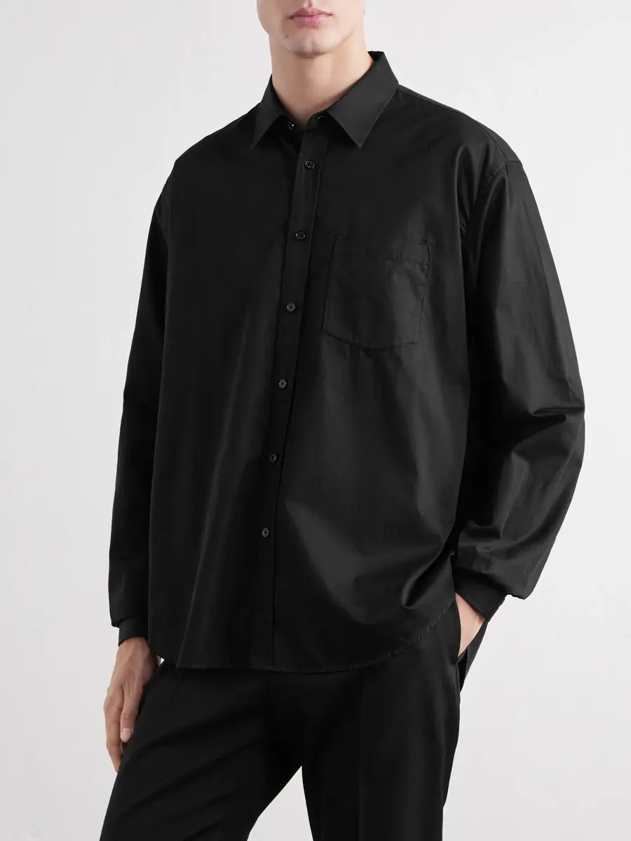 TOTEME Cotton-Poplin Shirt - Men | Thumbnail 3 TOTEME Cotton-Poplin Shirt - Men | Thumbnail 3