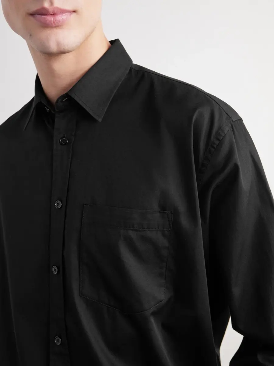 TOTEME Cotton-Poplin Shirt - Men | Thumbnail 5 TOTEME Cotton-Poplin Shirt - Men | Thumbnail 5