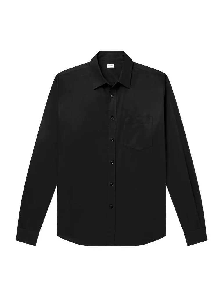 Cotton-Poplin Shirt - Men Cotton-Poplin Shirt - Men
