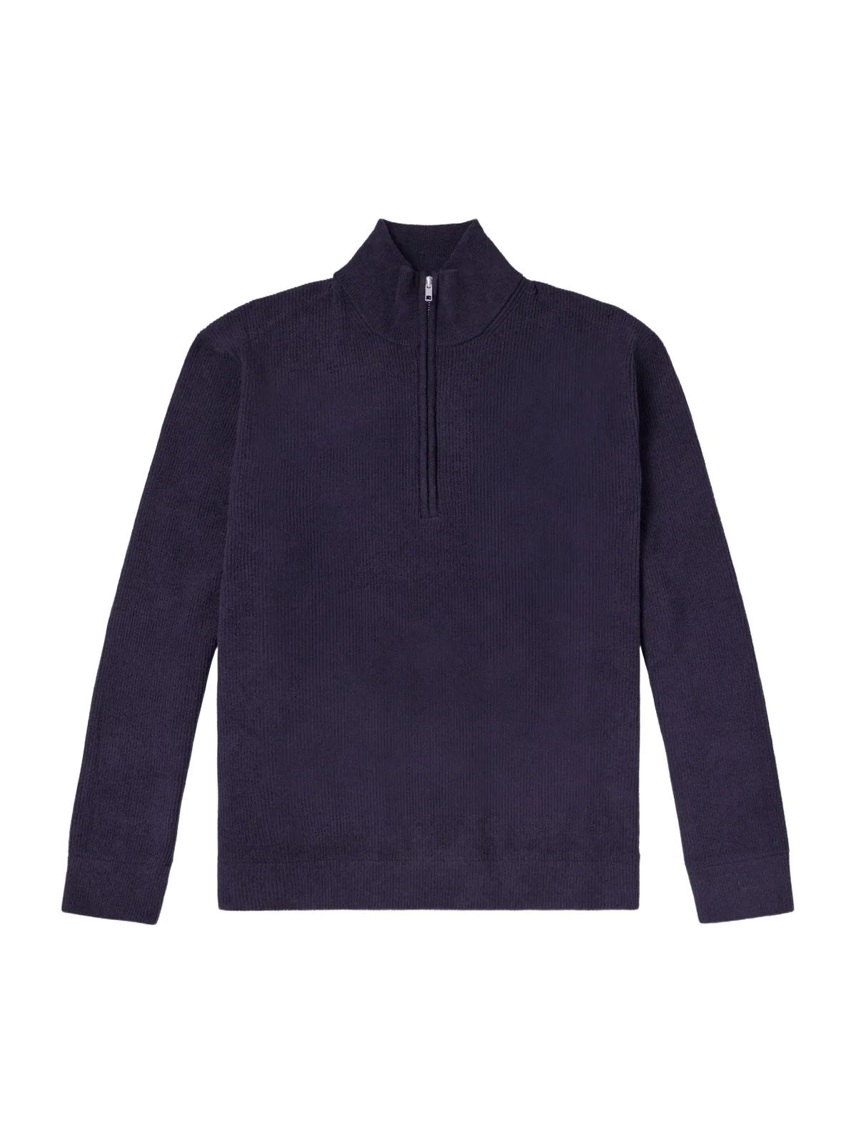 NN07 Danny 6429 Ribbed Chenille Half-Zip Sweater - Men