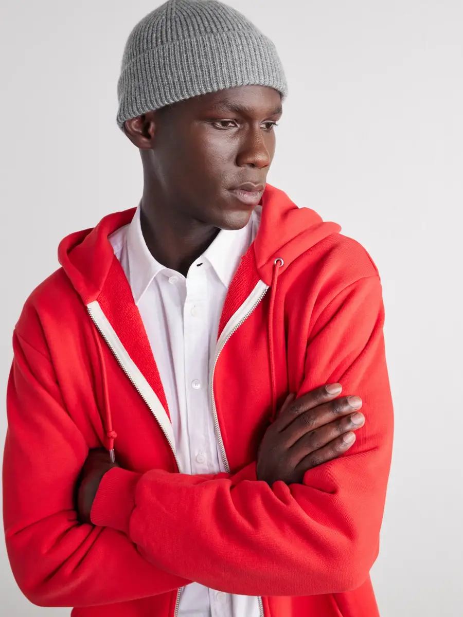 TOTEME Cashmere Ribbed Beanie - Men | Thumbnail 3 TOTEME Cashmere Ribbed Beanie - Men | Thumbnail 3