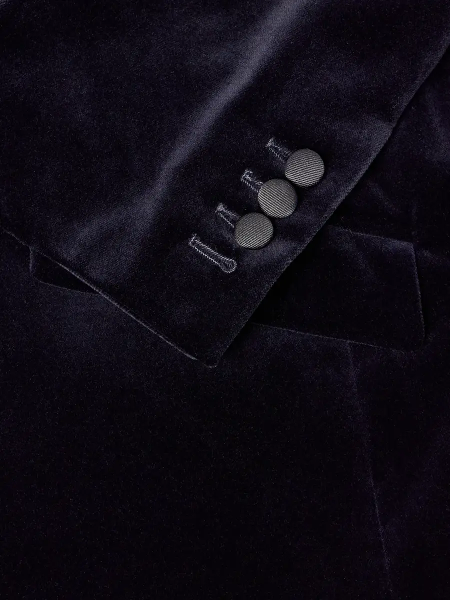 Favourbrook Grosgrain-Trimmed Cotton-Velvet Tuxedo Jacket - Men | Thumbnail 6 Favourbrook Grosgrain-Trimmed Cotton-Velvet Tuxedo Jacket - Men | Thumbnail 6