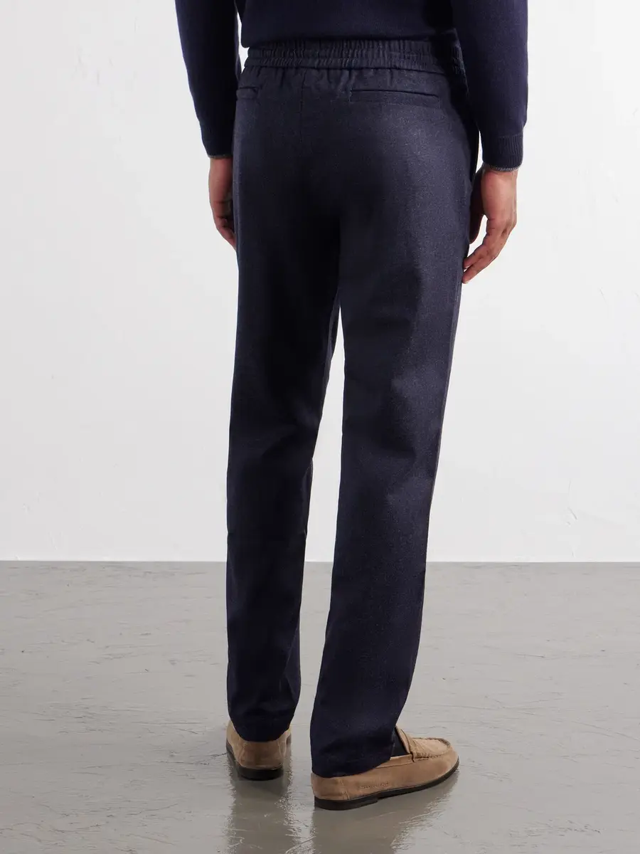 Sease Mindset Straight-Leg Wool-Flannel Drawstring Trousers - Men | Thumbnail 4 Sease Mindset Straight-Leg Wool-Flannel Drawstring Trousers - Men | Thumbnail 4