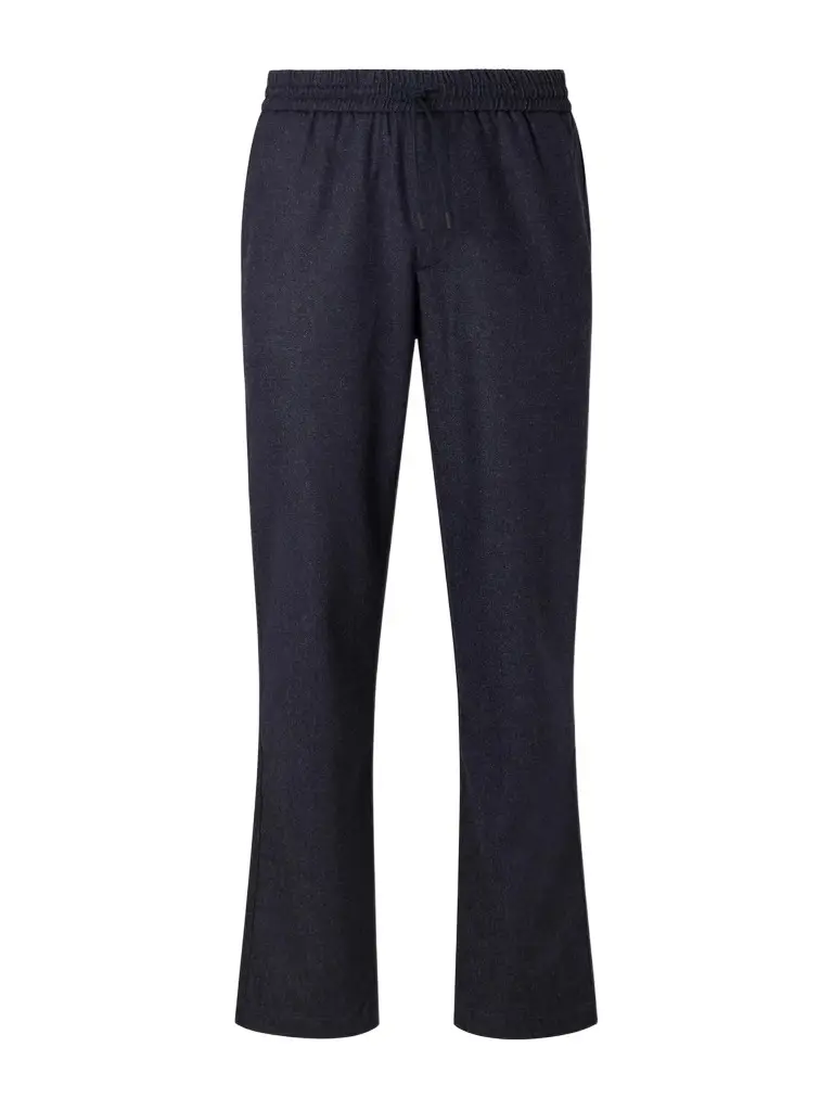 Sease Mindset Straight-Leg Wool-Flannel Drawstring Trousers - Men