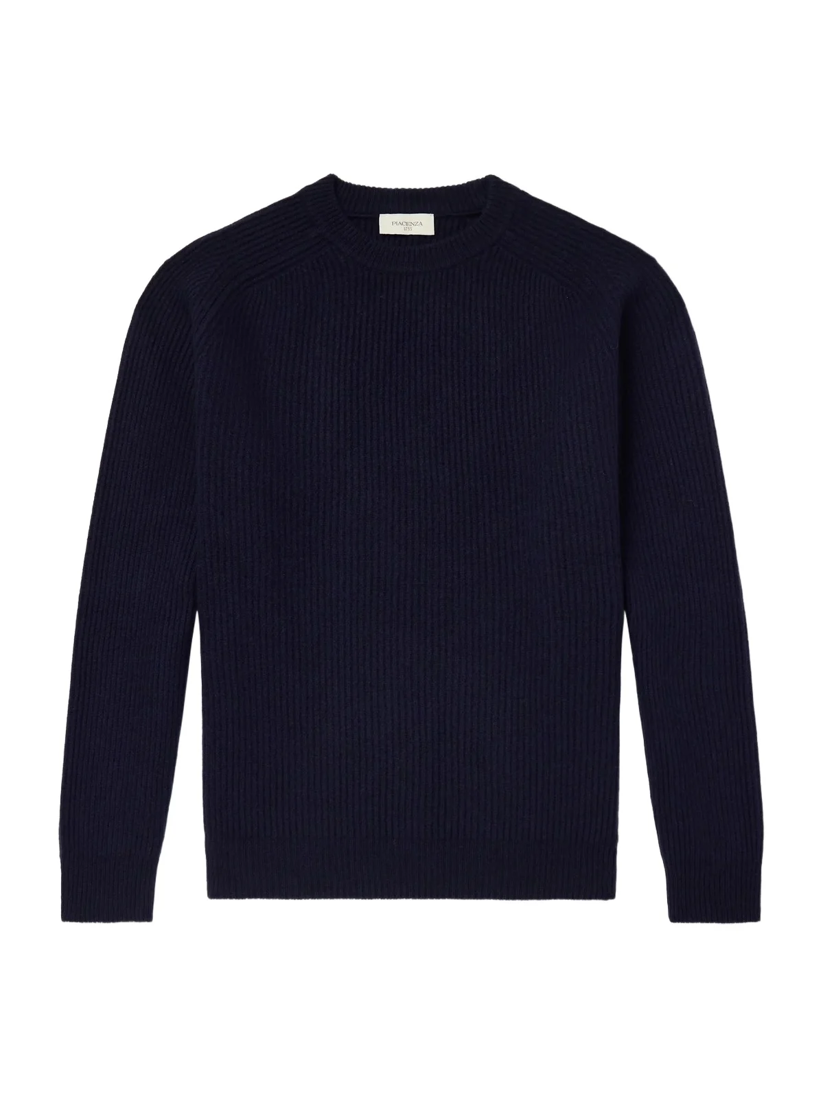 PIACENZA 1733 Ribbed Wool and Cashmere-Blend Sweater - Men