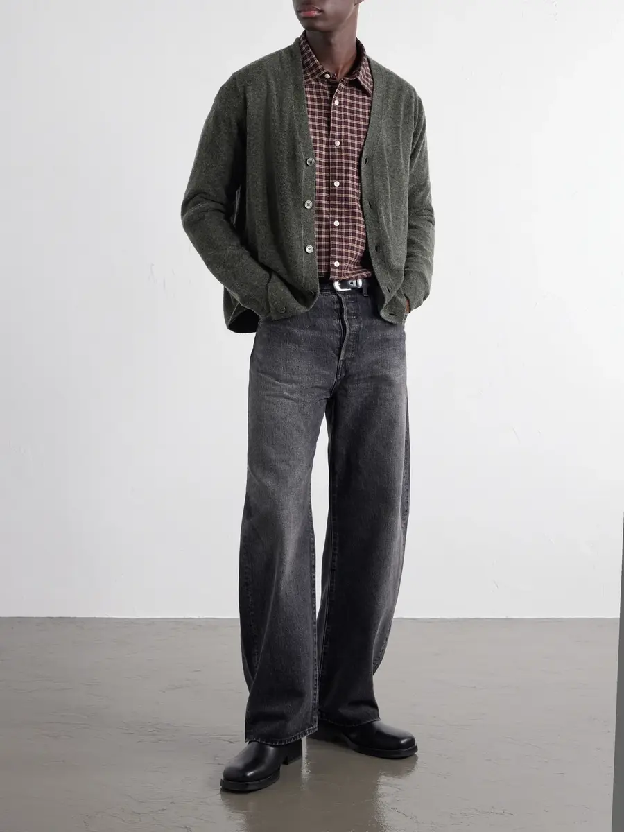 NN07 Deon 5465 Checked Organic Cotton-Flannel Shirt - Men | Thumbnail 2 NN07 Deon 5465 Checked Organic Cotton-Flannel Shirt - Men | Thumbnail 2