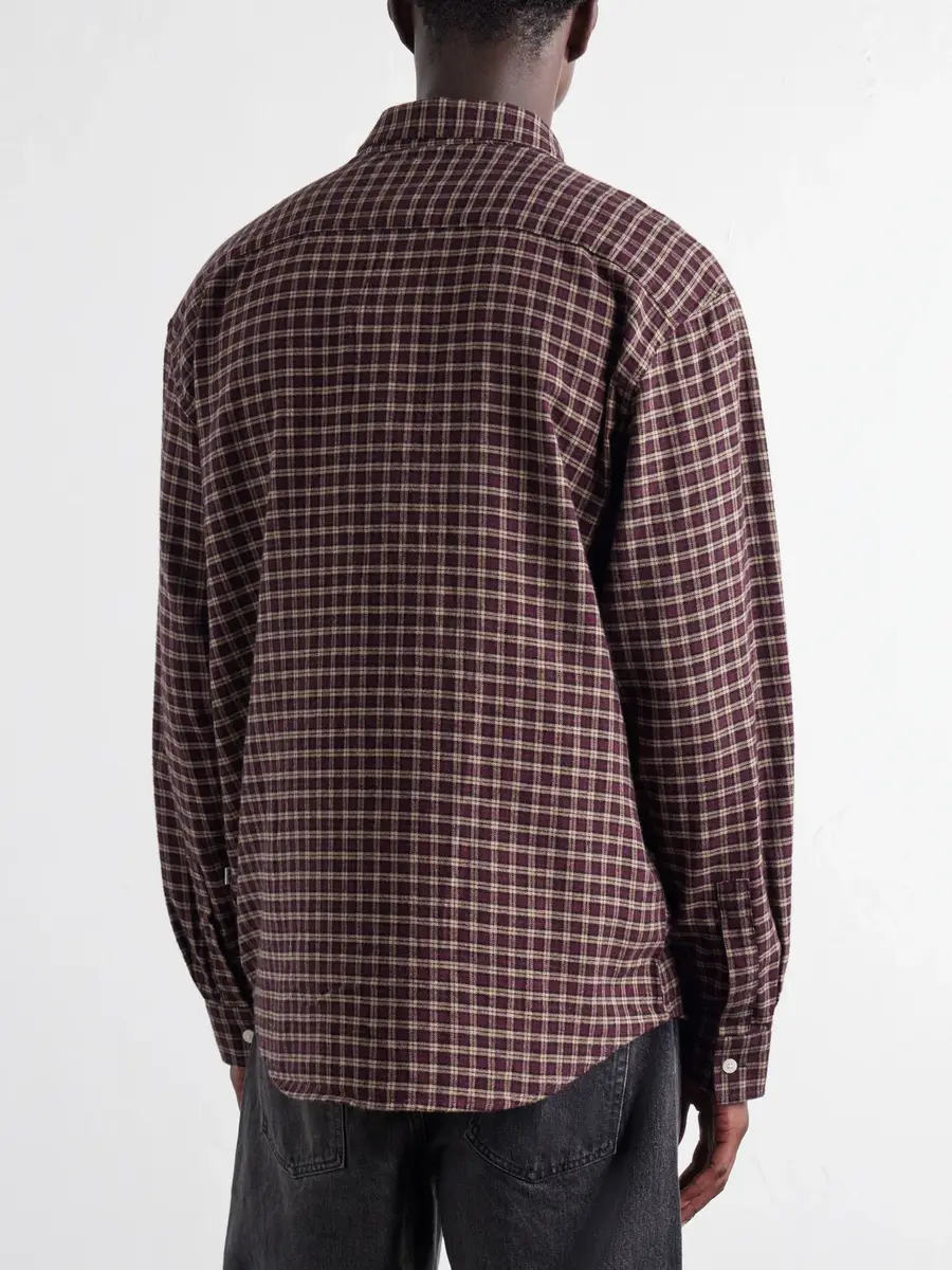 NN07 Deon 5465 Checked Organic Cotton-Flannel Shirt - Men | Thumbnail 4 NN07 Deon 5465 Checked Organic Cotton-Flannel Shirt - Men | Thumbnail 4