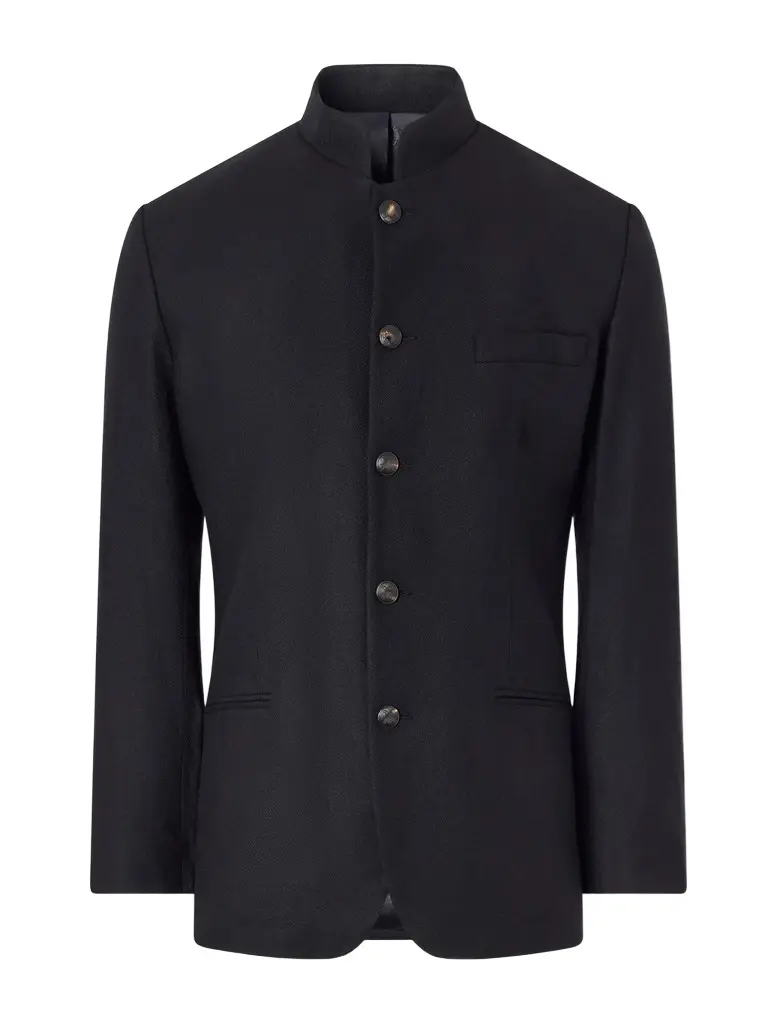 Favourbrook Nehru Recycled Cashmere-Twill Blazer - Men