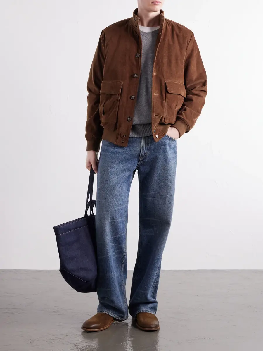 Valstar ino Cotton-Blend Corduroy Bomber Jacket - Men | Thumbnail 2 Valstar ino Cotton-Blend Corduroy Bomber Jacket - Men | Thumbnail 2