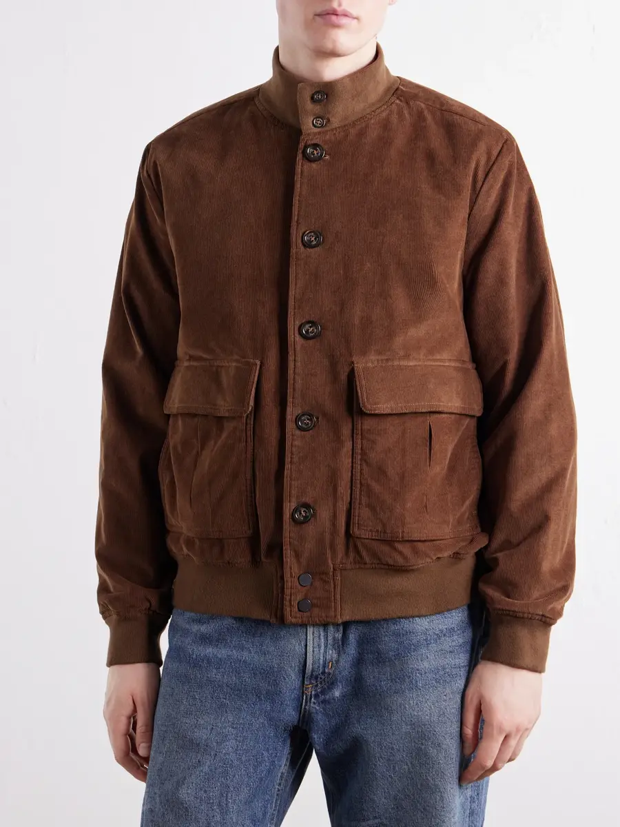 Valstar ino Cotton-Blend Corduroy Bomber Jacket - Men | Thumbnail 3 Valstar ino Cotton-Blend Corduroy Bomber Jacket - Men | Thumbnail 3