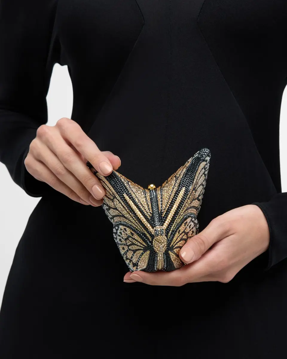 Judith Leiber Couture Monarch Butterfly Crystal Clutch Bag | Thumbnail 2 Judith Leiber Couture Monarch Butterfly Crystal Clutch Bag | Thumbnail 2