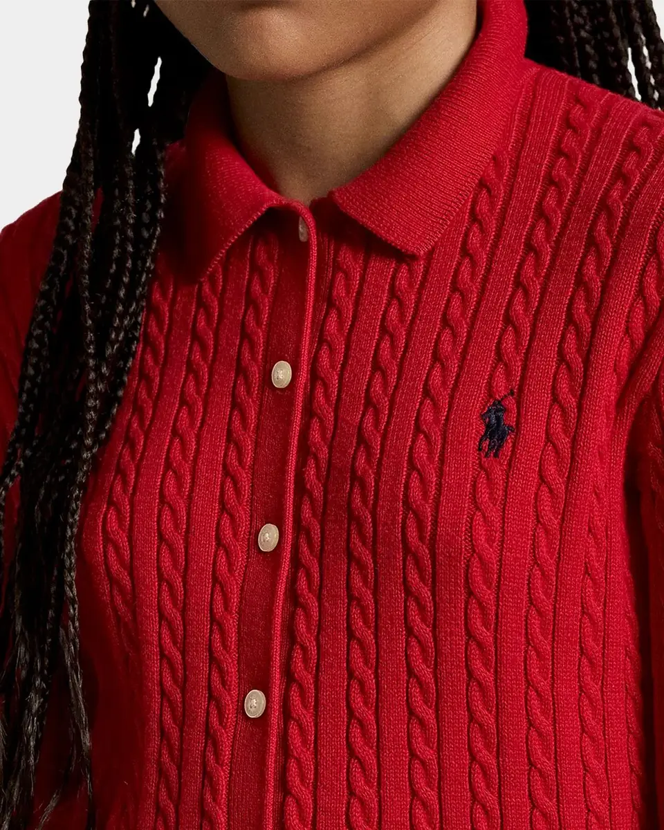 Polo Ralph Lauren Cotton Polo Cardigan & Skirt Set | Thumbnail 3 Polo Ralph Lauren Cotton Polo Cardigan & Skirt Set | Thumbnail 3