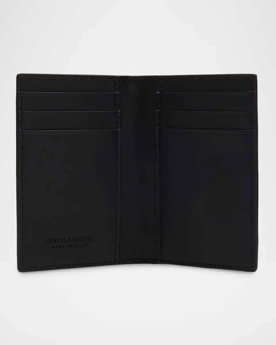 Bottega Veneta Men's Portacard Woven Leather Card Case | Thumbnail 3 Bottega Veneta Men's Portacard Woven Leather Card Case | Thumbnail 3