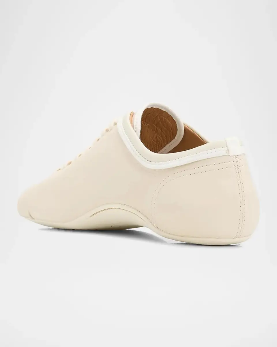 Dries Van Noten Slim Leather Low-Top Sneakers | Thumbnail 4 Dries Van Noten Slim Leather Low-Top Sneakers | Thumbnail 4