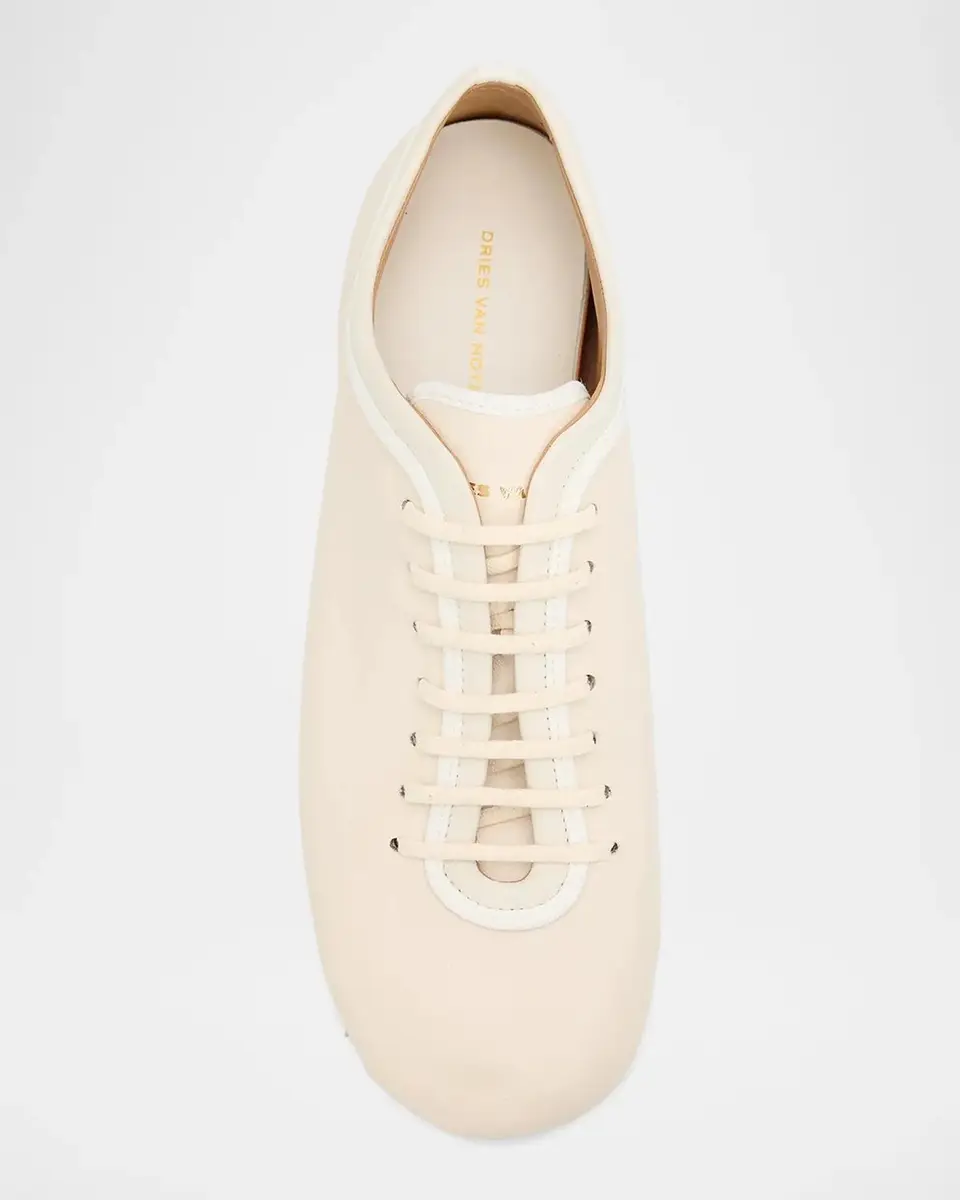 Dries Van Noten Slim Leather Low-Top Sneakers | Thumbnail 6 Dries Van Noten Slim Leather Low-Top Sneakers | Thumbnail 6