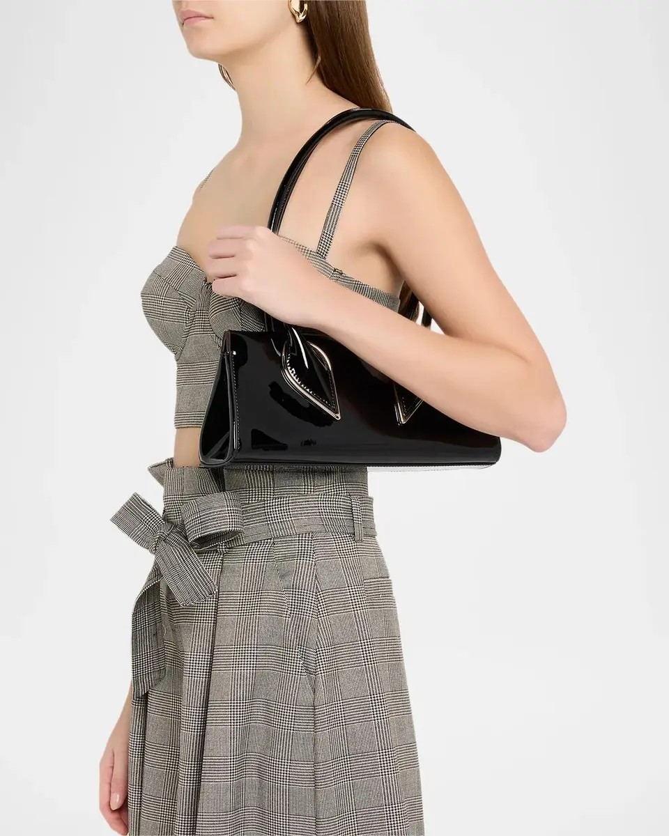 Christian Louboutin Venus Baguette Shoulder Bag in Patent Leather | Thumbnail 2 Christian Louboutin Venus Baguette Shoulder Bag in Patent Leather | Thumbnail 2