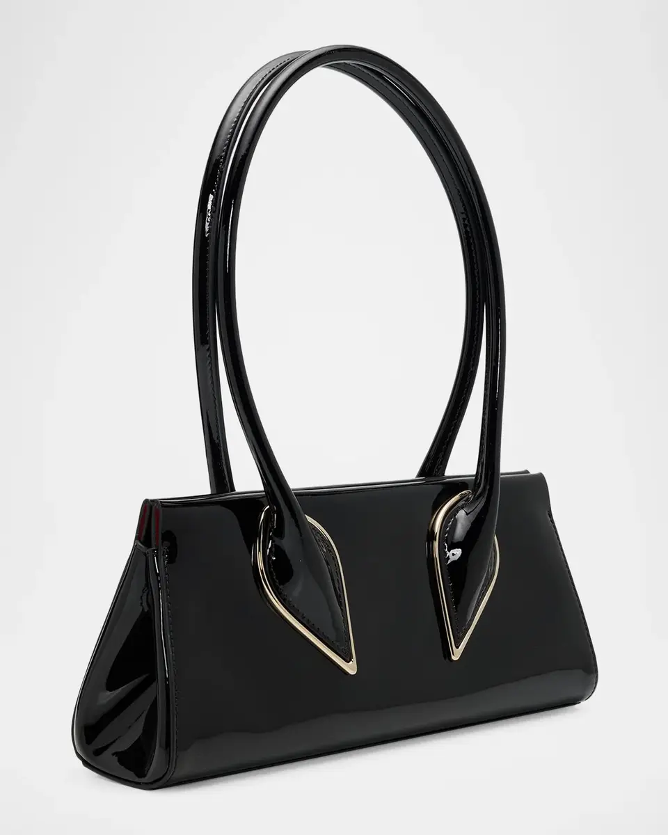 Christian Louboutin Venus Baguette Shoulder Bag in Patent Leather | Thumbnail 3 Christian Louboutin Venus Baguette Shoulder Bag in Patent Leather | Thumbnail 3