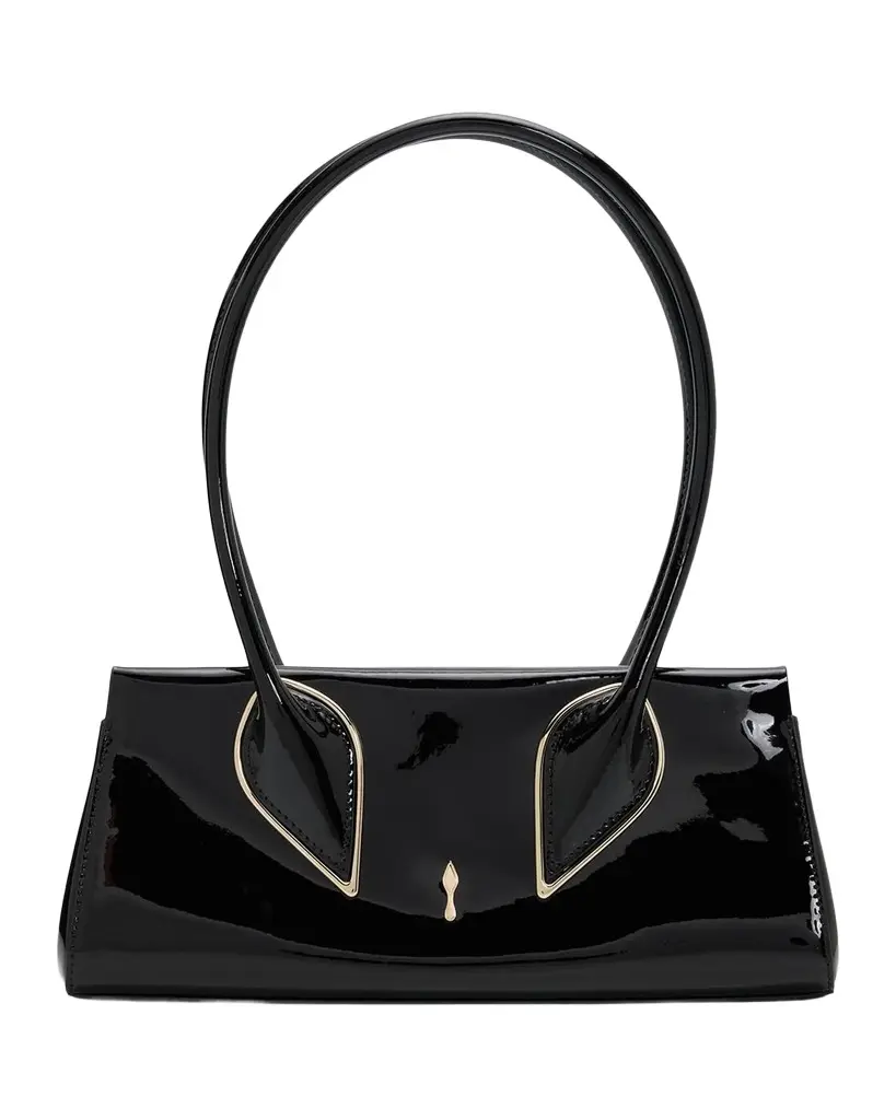 Christian Louboutin Venus Baguette Shoulder Bag in Patent Leather