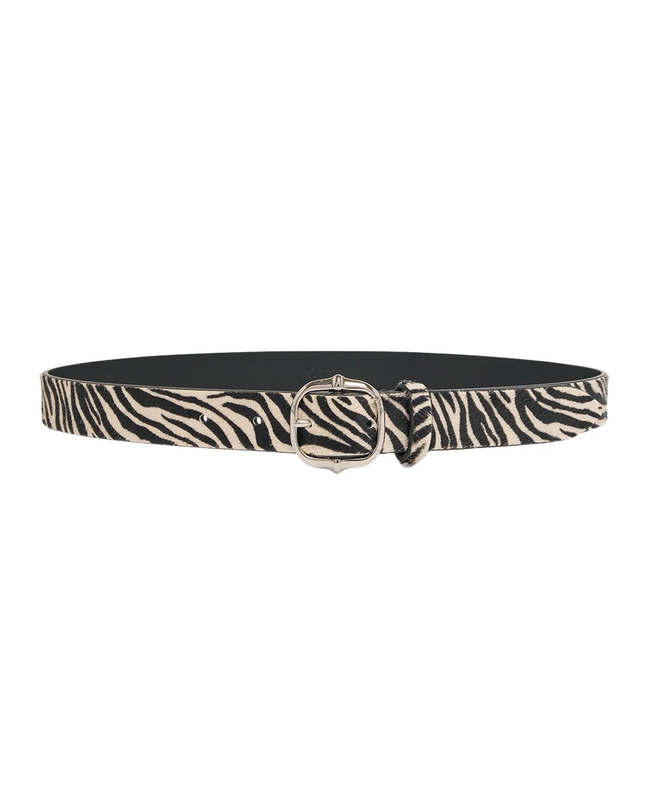 Depson Zebra Calf Hair Belt