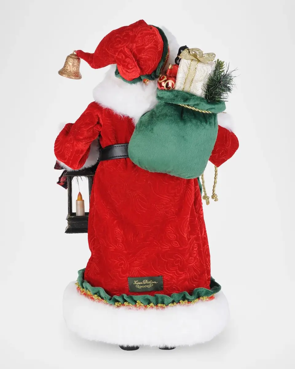 Karen Didion Lighted Christmas Stories Santa Small | Thumbnail 2