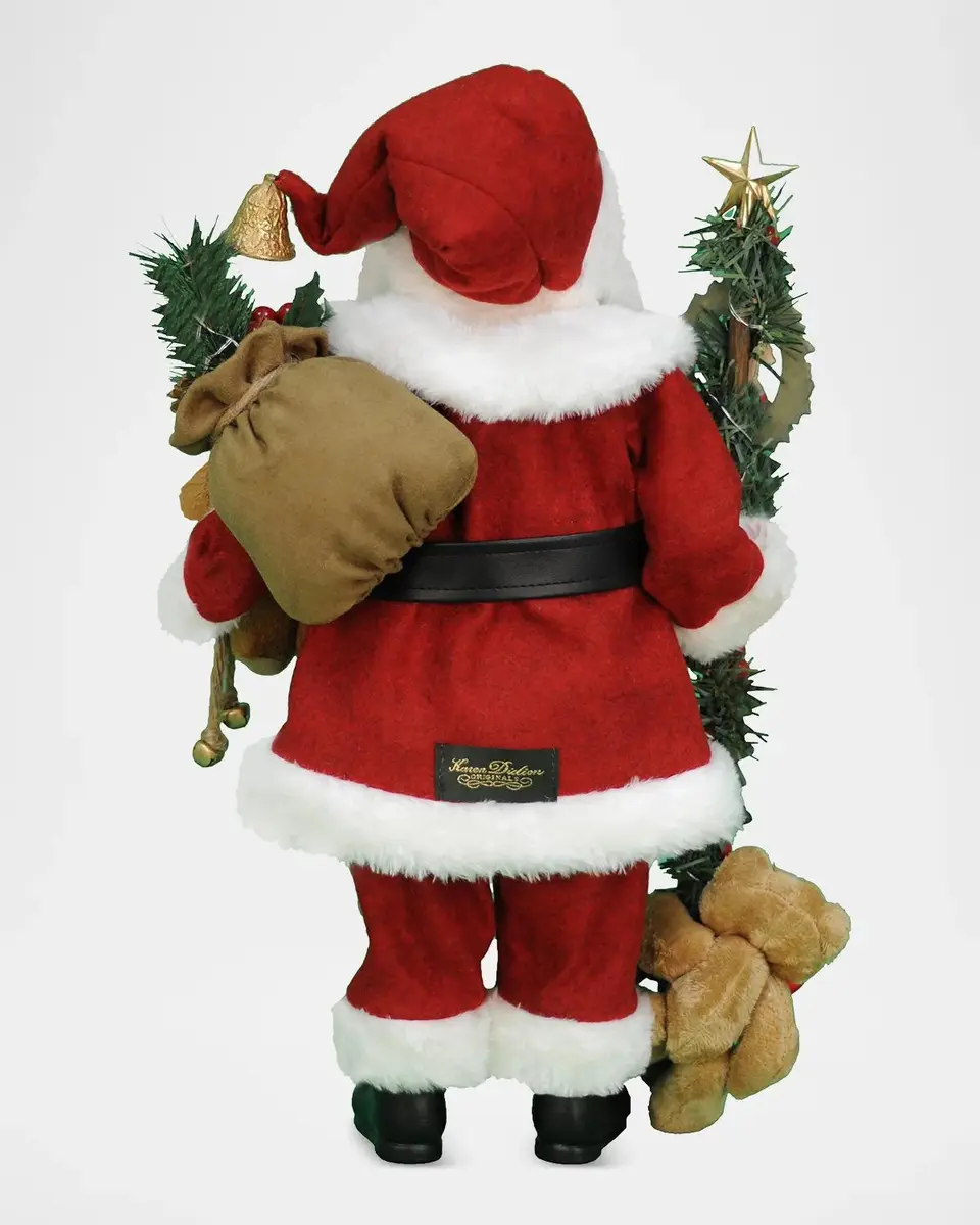Karen Didion Lighted Merry Beary Christmas Santa | Thumbnail 2