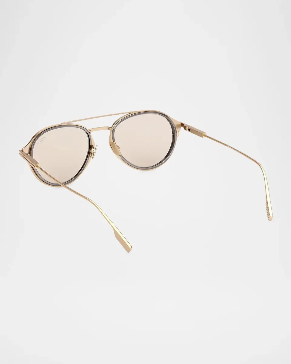 Z Zegna 51MM Pilot Sunglasses | Thumbnail 2