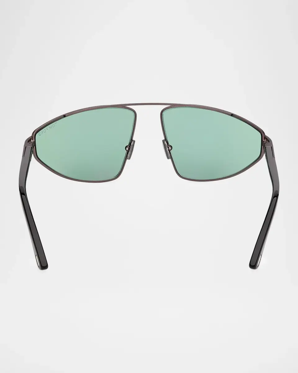 Tom Ford Parker 64MM Pilot Sunglasses | Thumbnail 4 Tom Ford Parker 64MM Pilot Sunglasses | Thumbnail 4