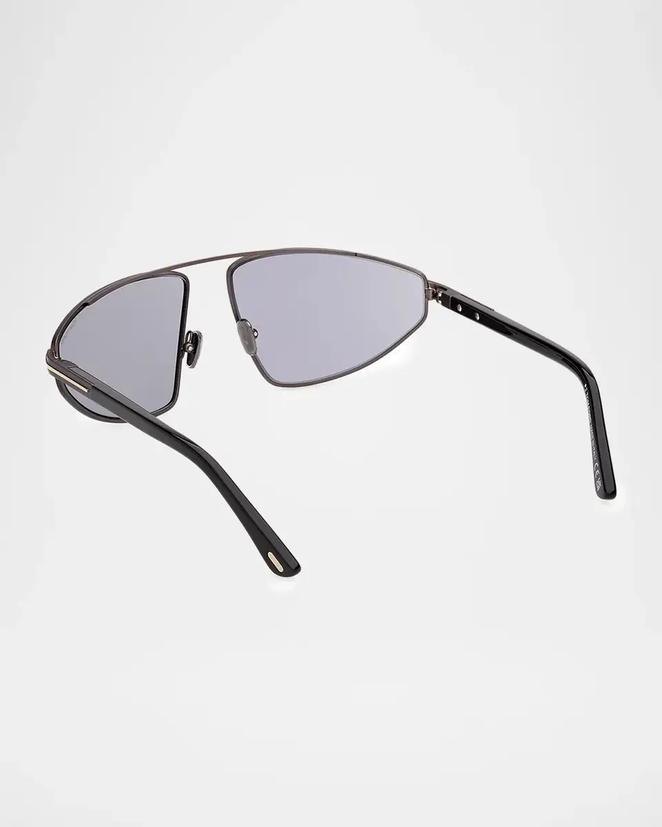 Tom Ford Men's Parker 02 Metal Aviator Sunglasses | Thumbnail 2 Tom Ford Men's Parker 02 Metal Aviator Sunglasses | Thumbnail 2