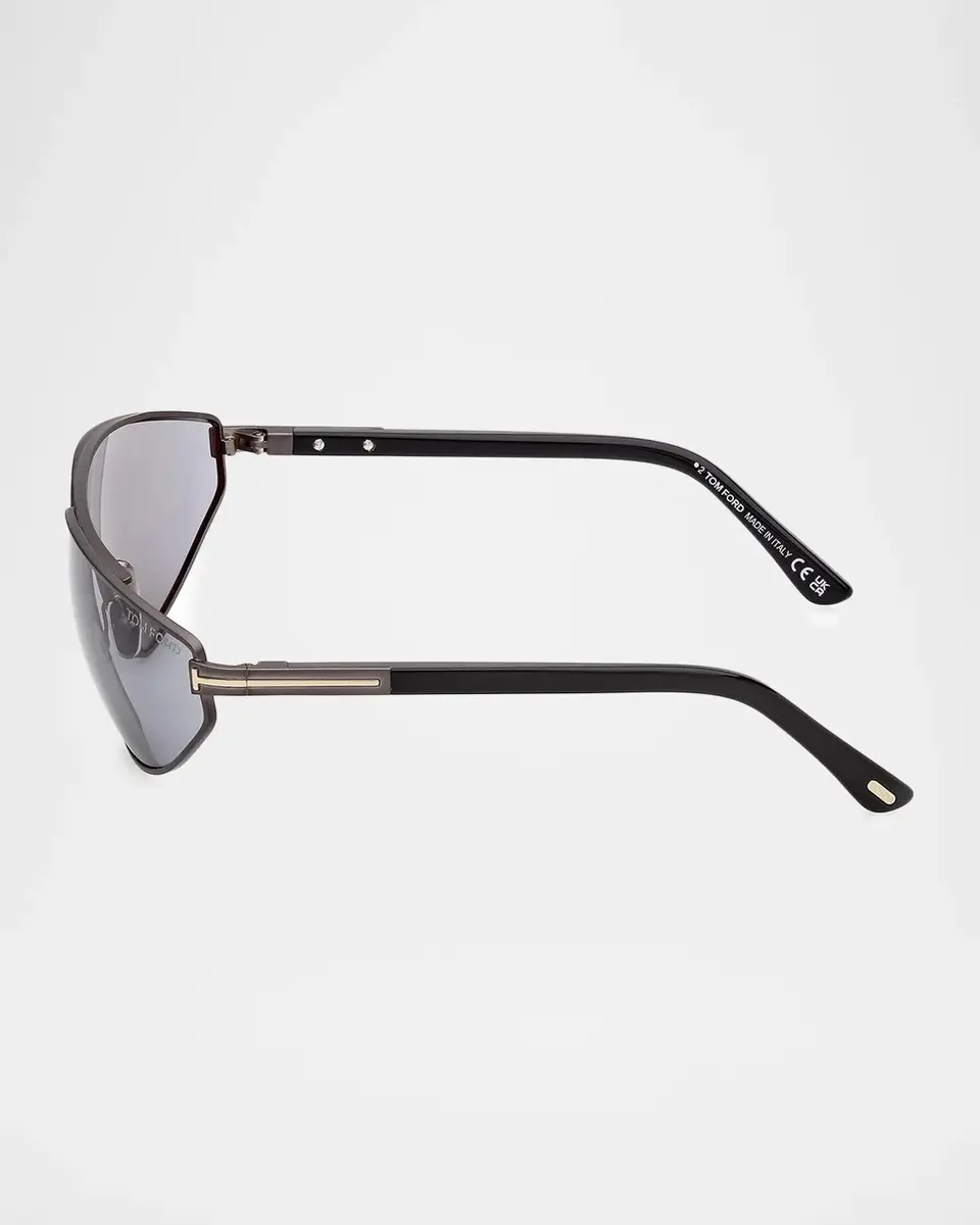 Tom Ford Men's Parker 02 Metal Aviator Sunglasses | Thumbnail 5 Tom Ford Men's Parker 02 Metal Aviator Sunglasses | Thumbnail 5