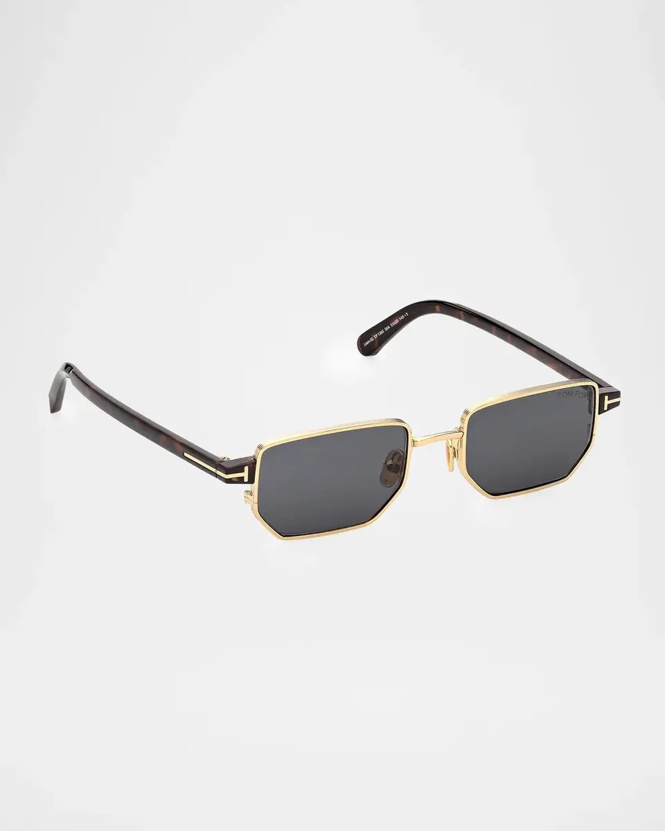 Tom Ford Men's Liam 02 Rectangular Metal Sunglasses | Thumbnail 3 Tom Ford Men's Liam 02 Rectangular Metal Sunglasses | Thumbnail 3