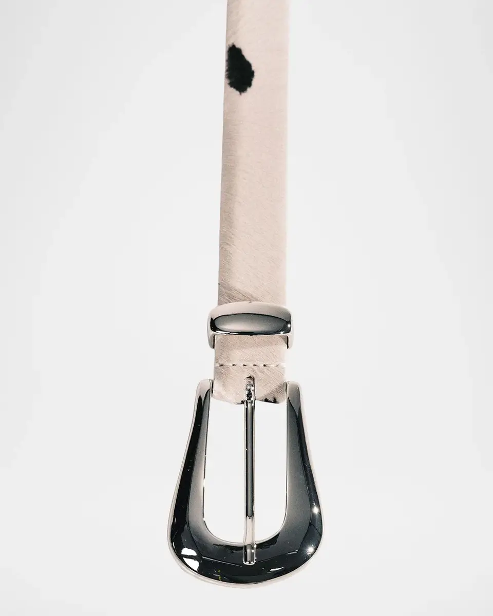 Déhanche Colette Dalmatian Calf Hair Belt | Thumbnail 3 Déhanche Colette Dalmatian Calf Hair Belt | Thumbnail 3