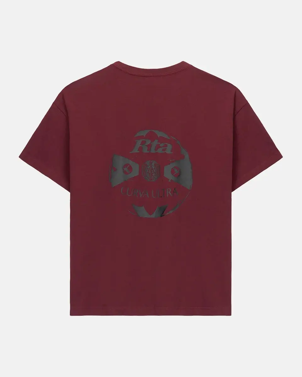 RTA Men's Curva Ultra Bastien Logo Cotton T-Shirt | Thumbnail 2