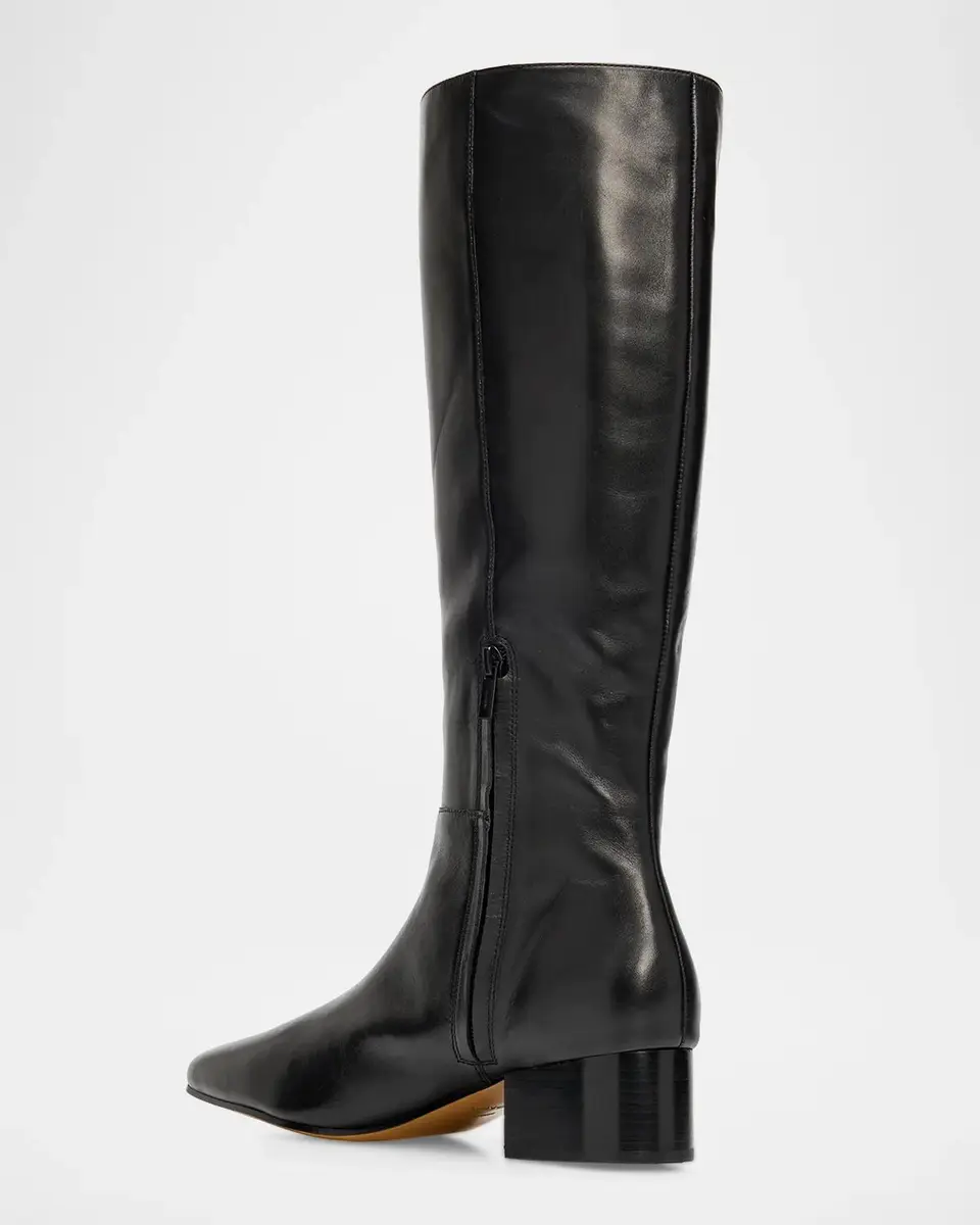 Vince Adan 40MM Leather Knee-High Boots | Thumbnail 2 Vince Adan 40MM Leather Knee-High Boots | Thumbnail 2