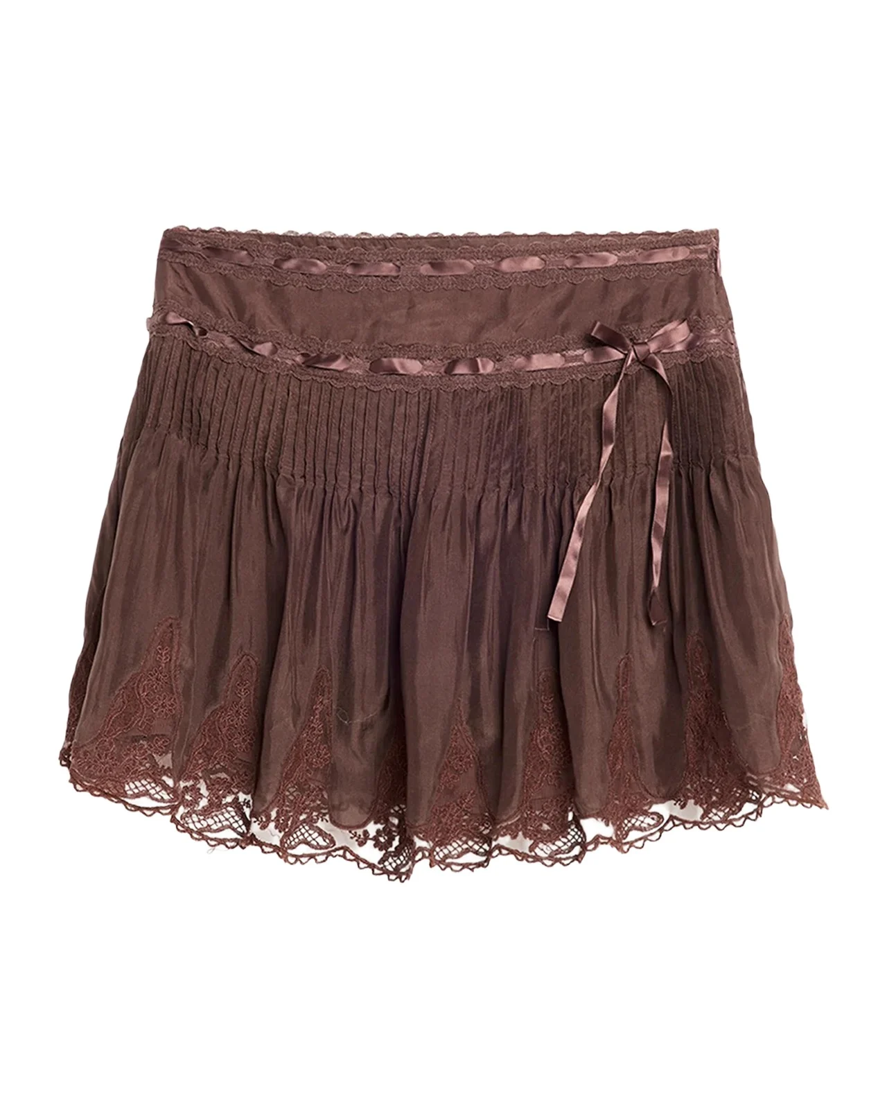 Marais Lace-Trim Mini Skirt Marais Lace-Trim Mini Skirt