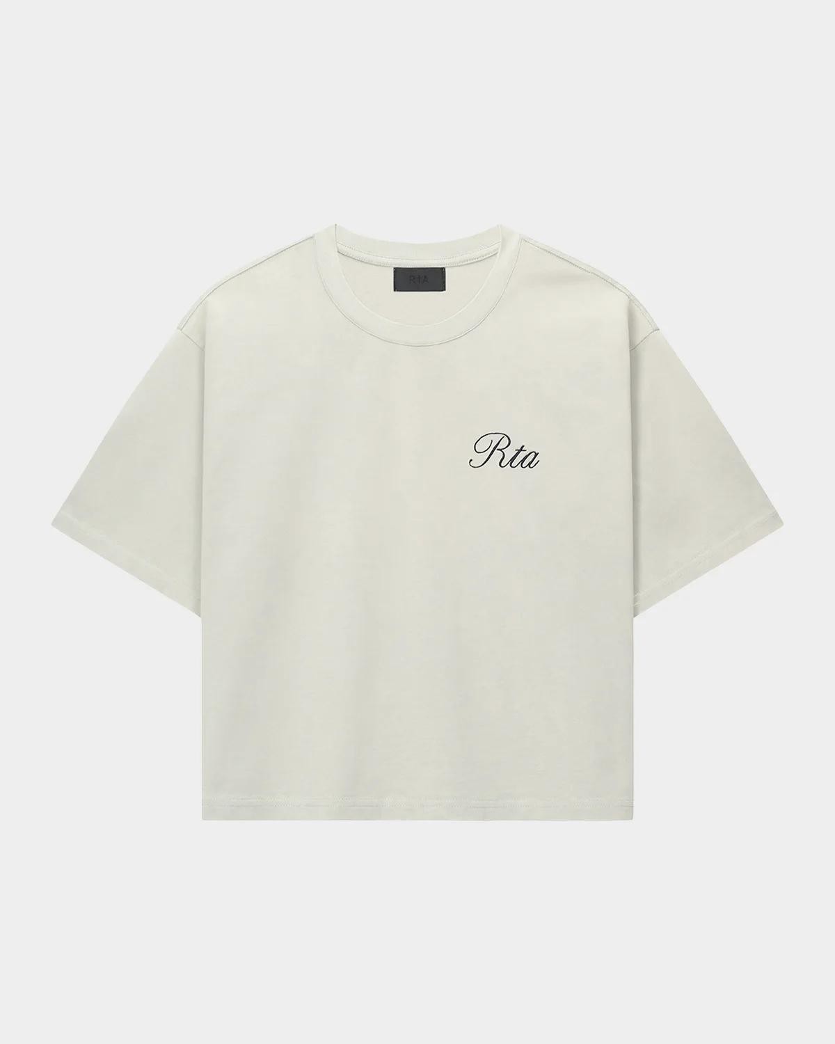 RTA Men's Curva Ultra Austin Cropped Oversized T-Shirt