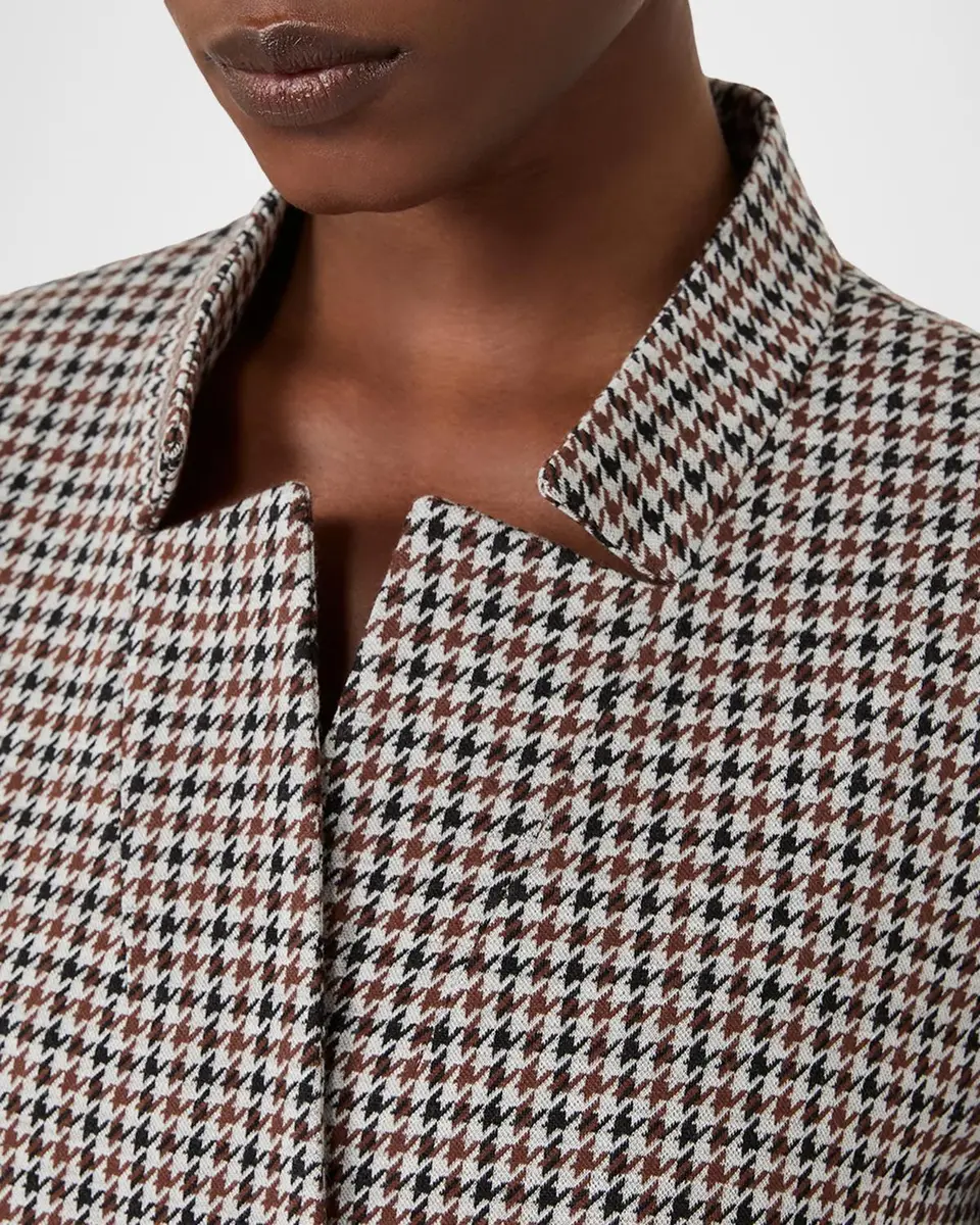 Max Mara Houndstooth Wool Single-Breasted Jacket | Thumbnail 5