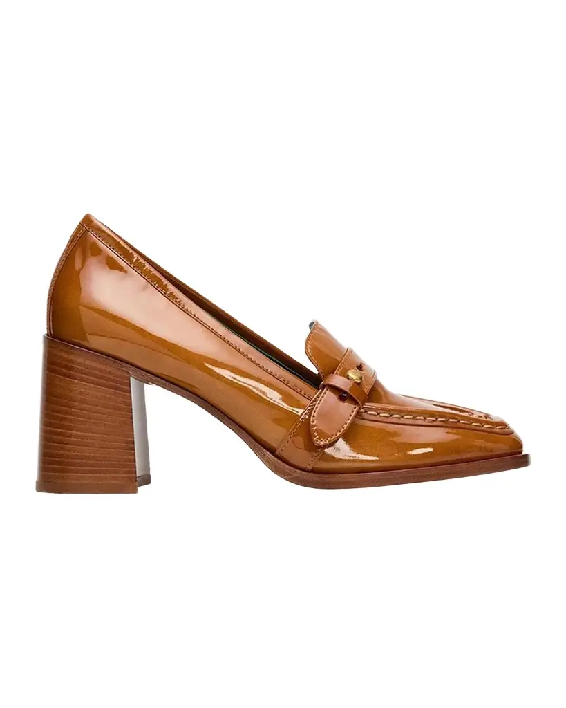 Zimmermann 75mm Astor Patent Leather Loafer Pumps