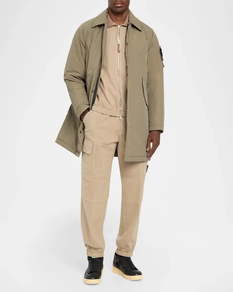 Stone Island Men's Capospalla Full-Zip Car Coat | Thumbnail 2 Stone Island Men's Capospalla Full-Zip Car Coat | Thumbnail 2