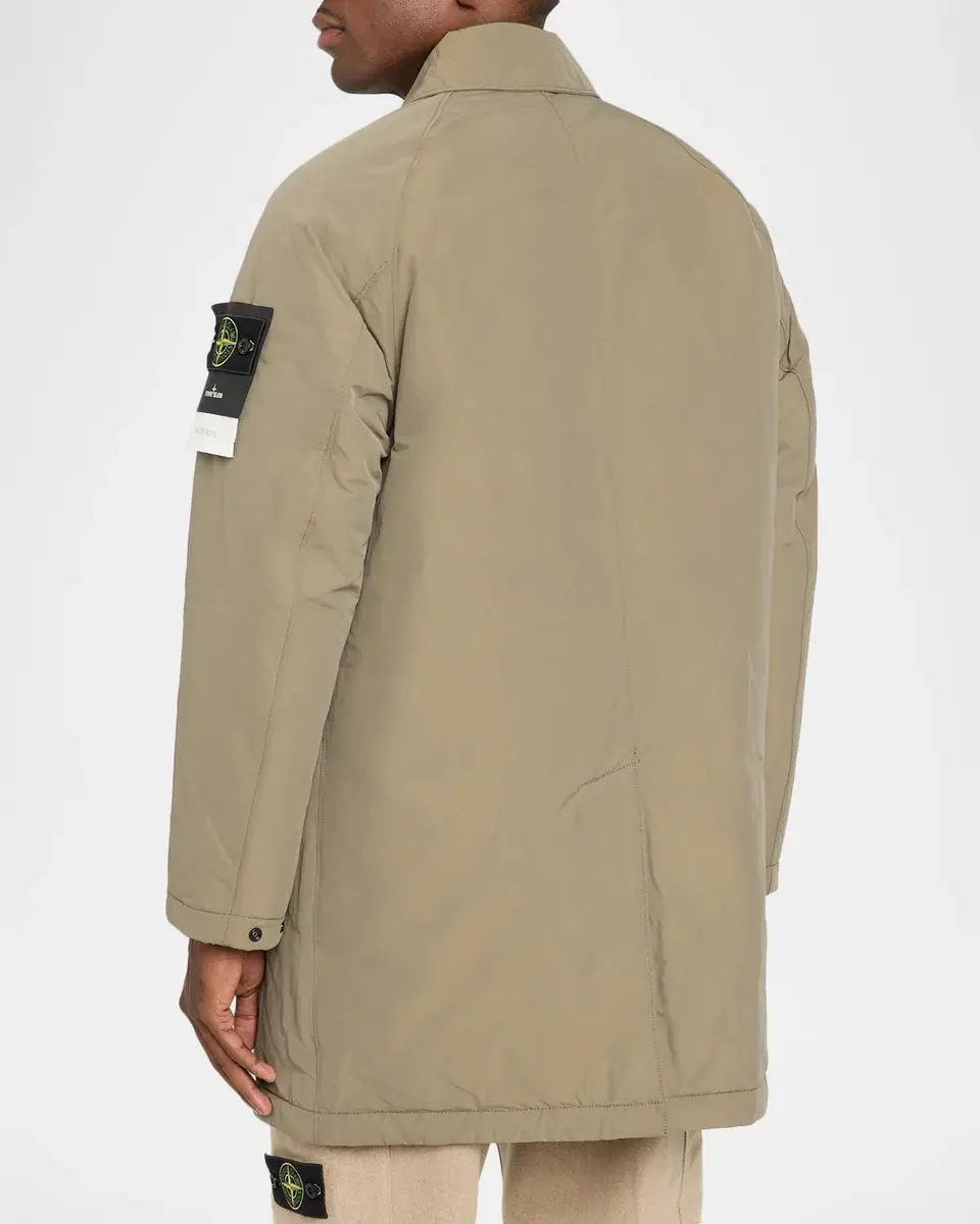 Stone Island Men's Capospalla Full-Zip Car Coat | Thumbnail 3 Stone Island Men's Capospalla Full-Zip Car Coat | Thumbnail 3
