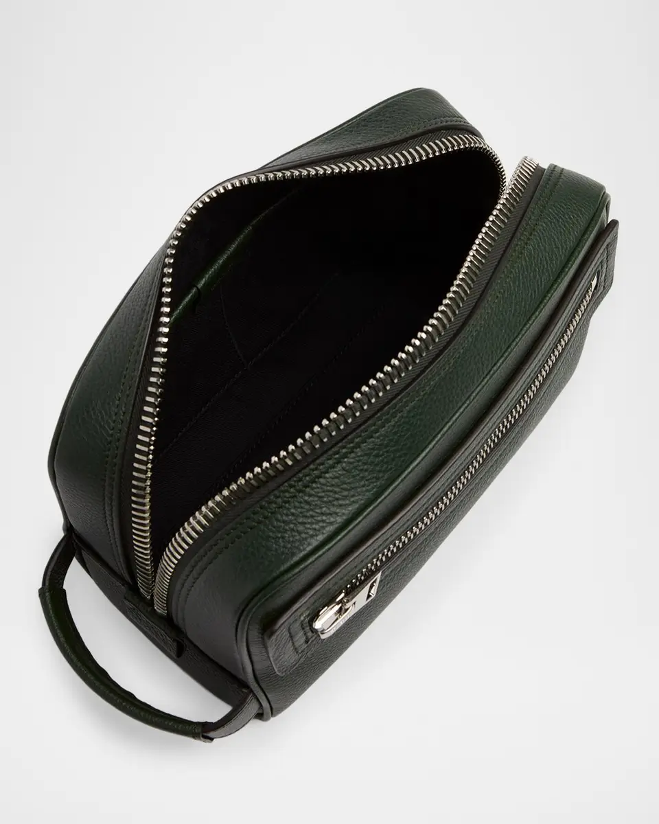 Tom Ford Men's Pebbled Leather Toiletry Bag | Thumbnail 4 Tom Ford Men's Pebbled Leather Toiletry Bag | Thumbnail 4