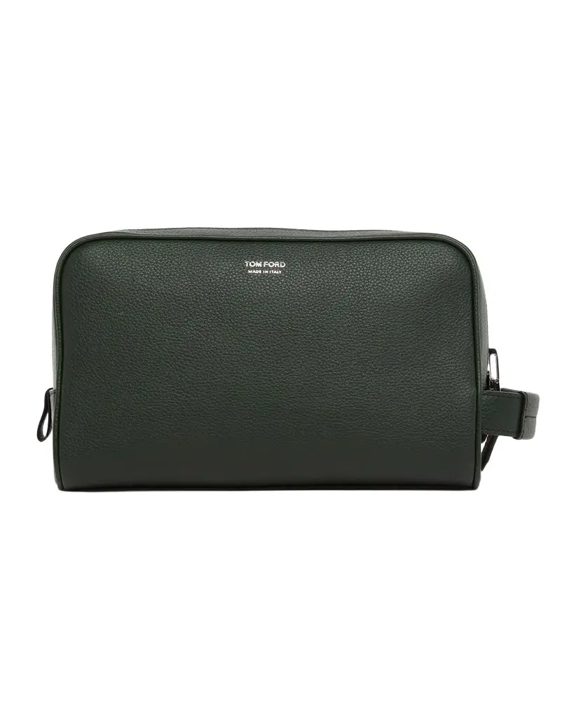 Tom Ford Men's Pebbled Leather Toiletry Bag