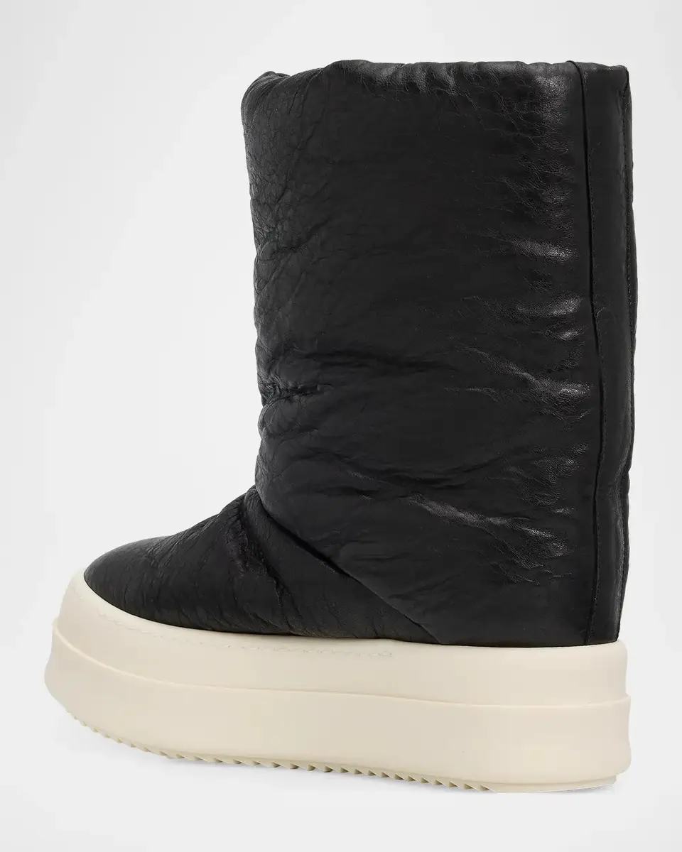 Rick Owens Mega Bumper Lunar Leather Boots | Thumbnail 2 Rick Owens Mega Bumper Lunar Leather Boots | Thumbnail 2
