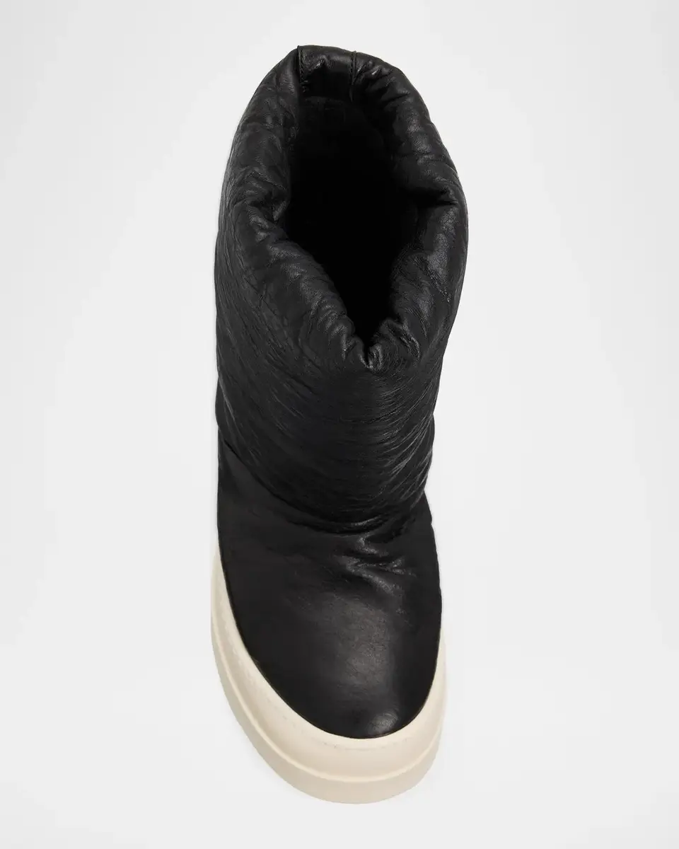 Rick Owens Mega Bumper Lunar Leather Boots | Thumbnail 3 Rick Owens Mega Bumper Lunar Leather Boots | Thumbnail 3
