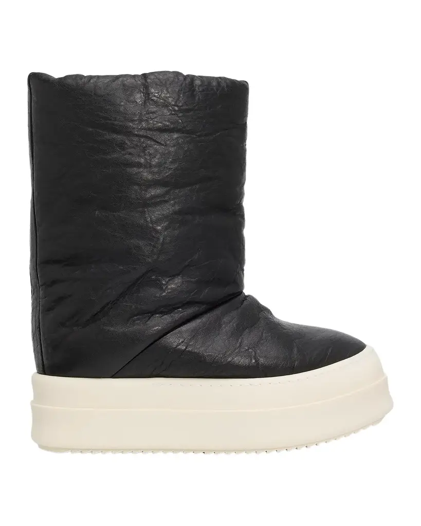 Rick Owens Mega Bumper Lunar Leather Boots