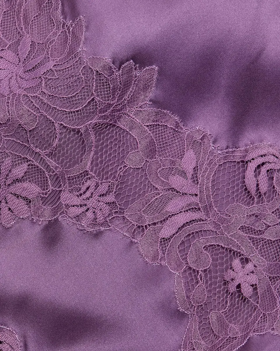 Amur Reese Lace Silk A-Line Gown | Thumbnail 6 Amur Reese Lace Silk A-Line Gown | Thumbnail 6